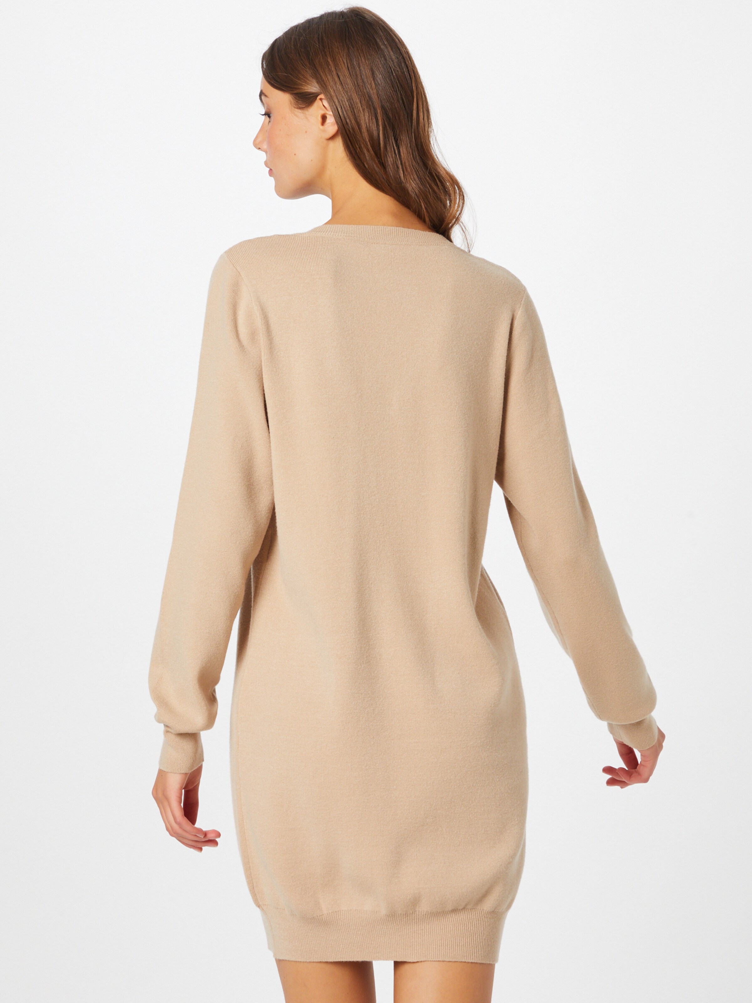 Frauen Große Größen Noisy may Kleid 'Ship' in Beige - KH30259 Frauen Große Größen Noisy may Kleid 'Ship' in Beige - KH30259