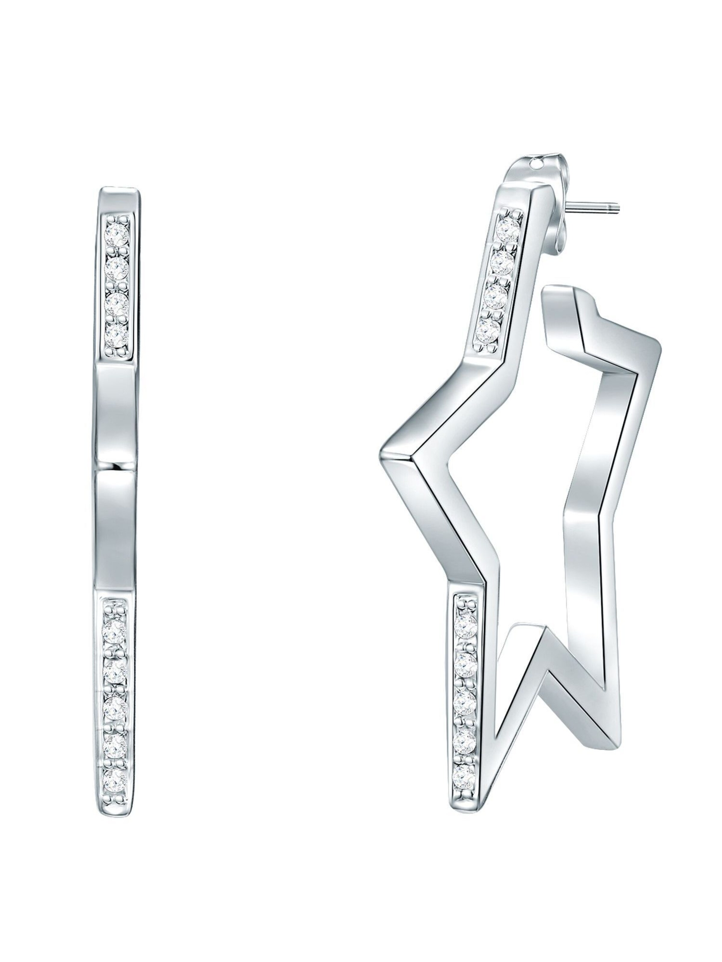 Lulu & Jane Oorbellen in Zilver