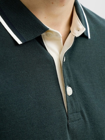 JACK & JONES Shirt 'Epaulos' in Groen