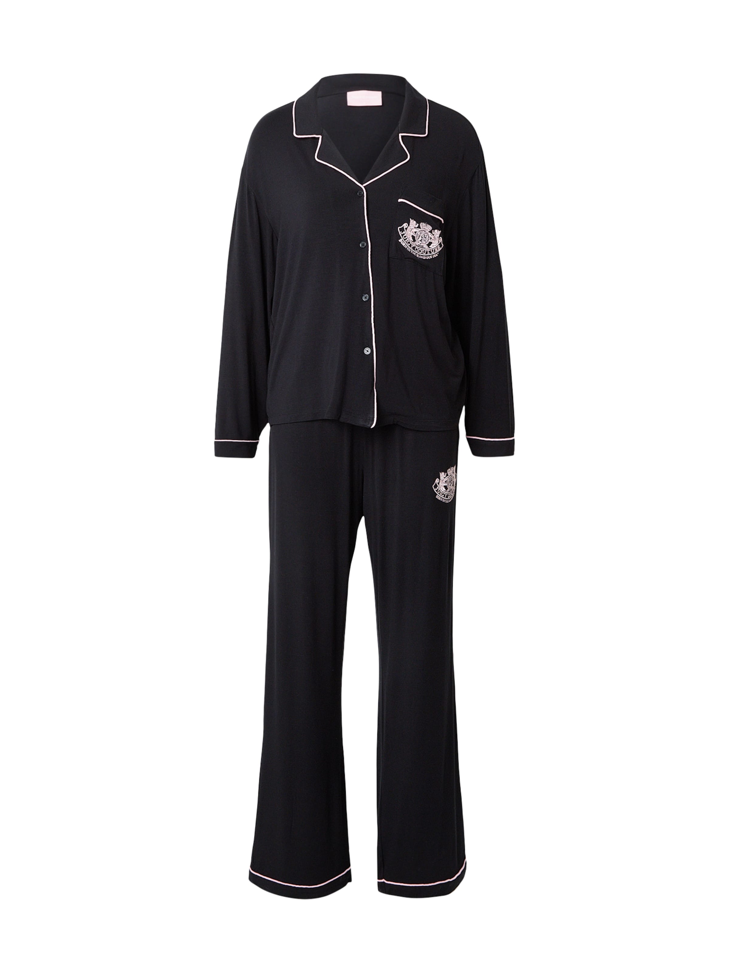 Pyjama Juicy Couture en noir : devant