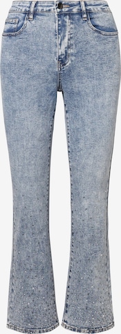 APART Flared Jeans in Blue: front