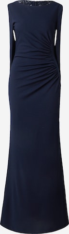 Robe de soirée Vera Mont en bleu : devant