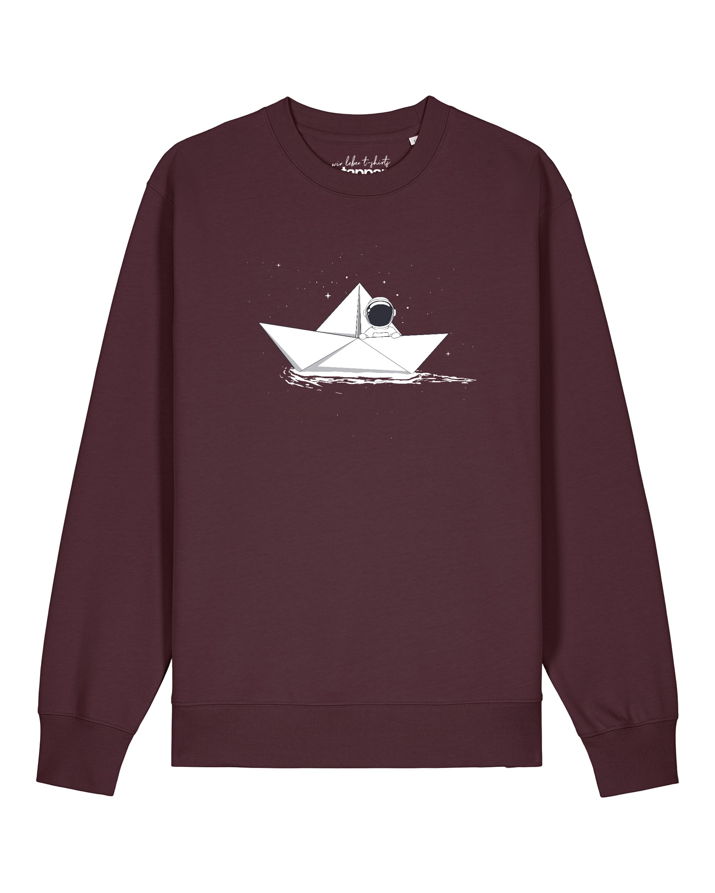 Watapparel Sweatshirt in Rood: voorkant