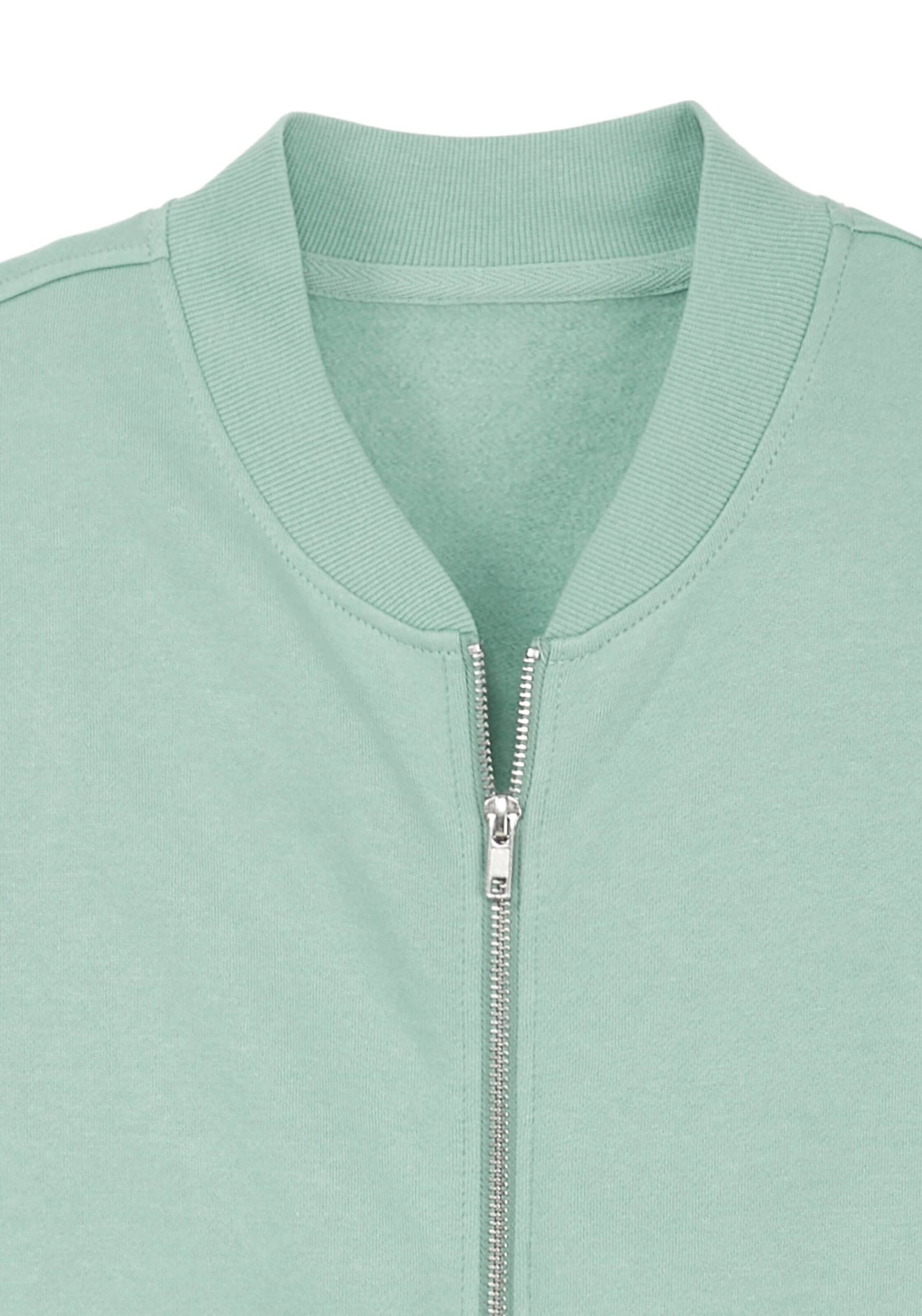 JOHN DEVIN Zip-Up Hoodie in Green