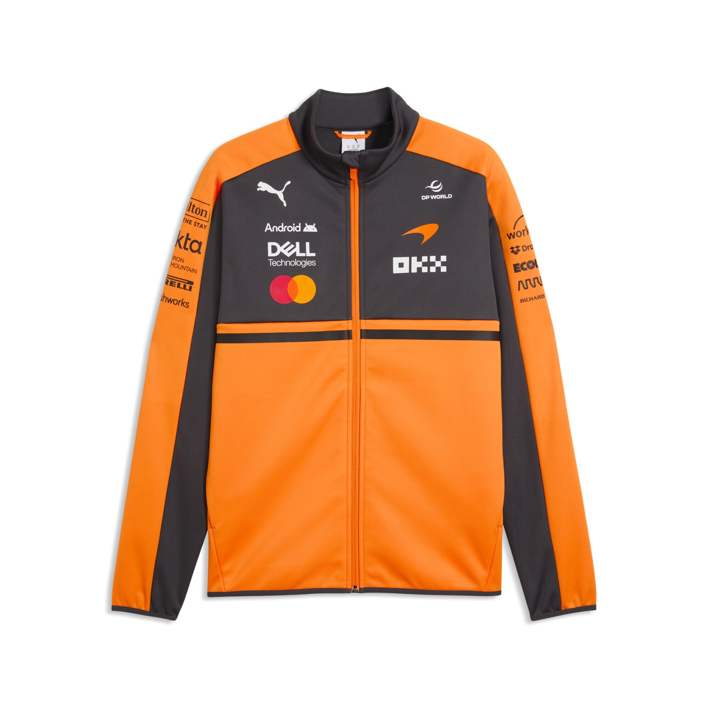 PUMA Tussenjas in Oranje: voorkant