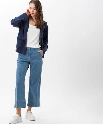 BRAX Sweatjacke 'Berit' in Blau: Vorderseite