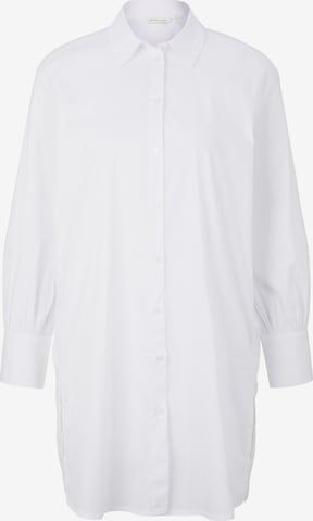 TOM TAILOR Bluse in Weiß: predná strana