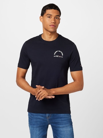 TOMMY HILFIGER T-Shirt in Blau: predná strana