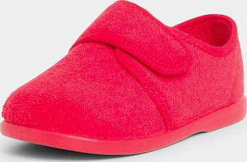 Pantoufle Pisamonas en rouge : devant