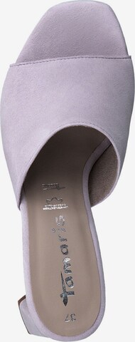 TAMARIS Mules in Purple