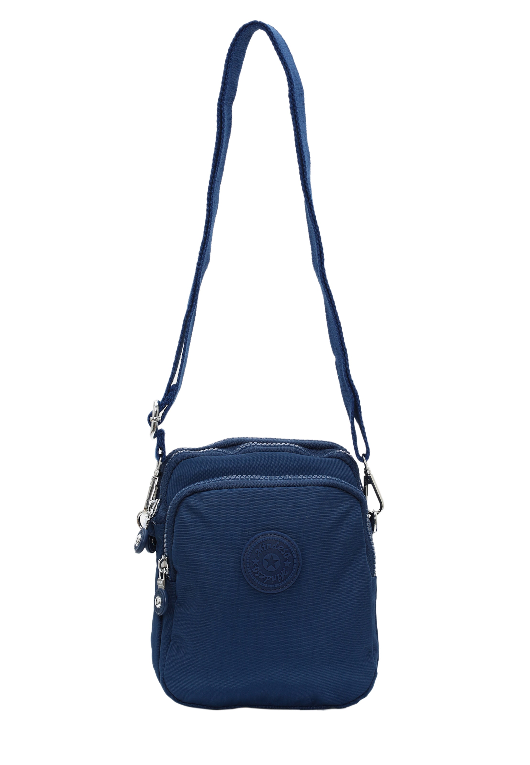 Mindesa - Bolso de hombro en azul: frente