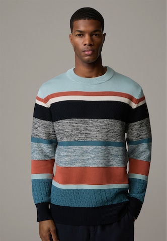 STRELLSON Sweater 'Adrain' in Blue: front