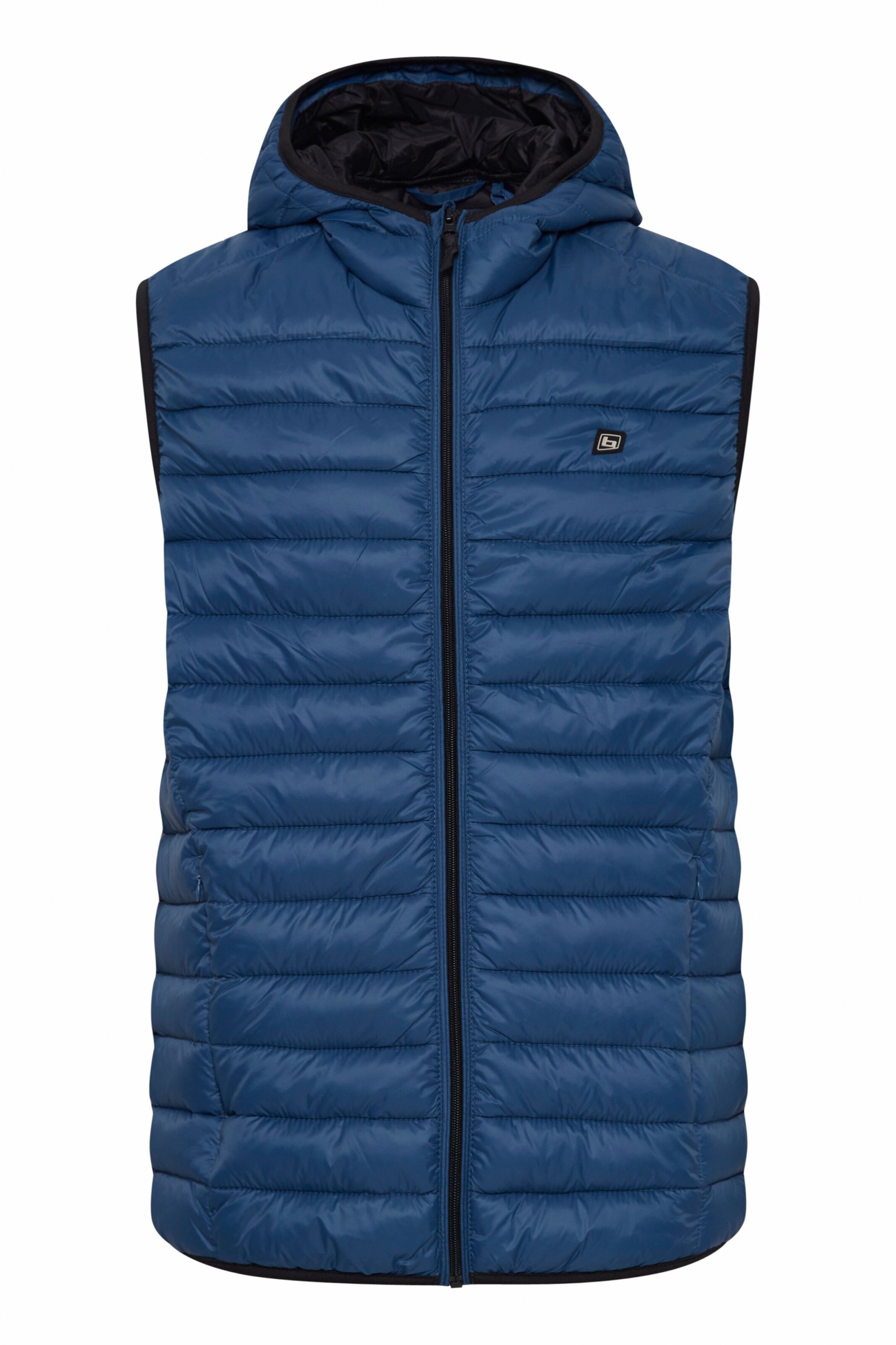 BLEND Vest 'Wojtek' in Blue: front