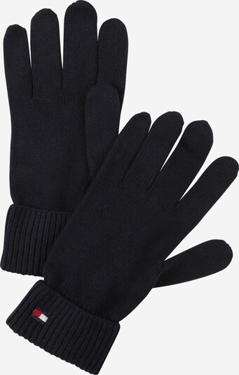 TOMMY HILFIGER Fingerhandschuhe in nachtblau / rot / weiß, Produktansicht
