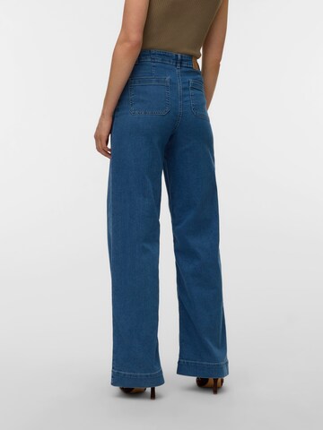 VERO MODA Wide leg Jeans 'VMKayla' in Blue
