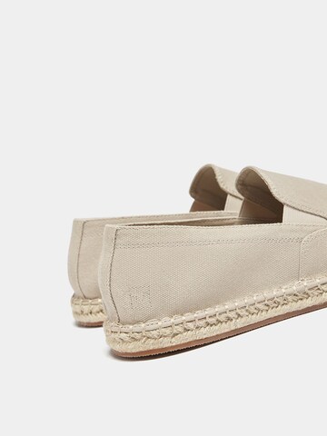 Pull&Bear Espadryle w kolorze beżowy