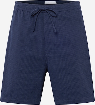 DEDICATED. Regular Pants 'Vejle' in Blue: front