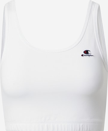 Champion Authentic Athletic Apparel Bra in White: front