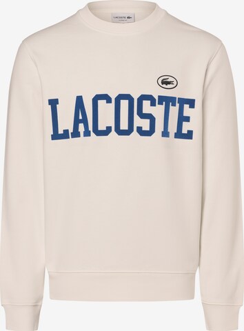 LACOSTE Sweatshirt in Beige: predná strana