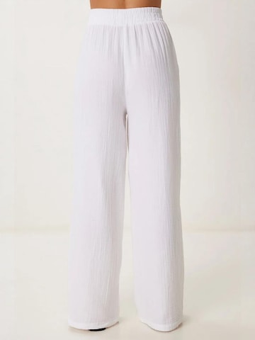 Wide Leg Pantalon 'Hose' Happiness İstanbul en blanc