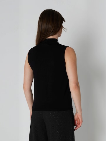 RUE de FEMME - Top ' Tirsa ' en negro: atrás