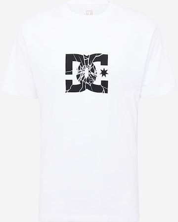 DC Shoes Shirt 'SHATTER' in Wit: voorkant