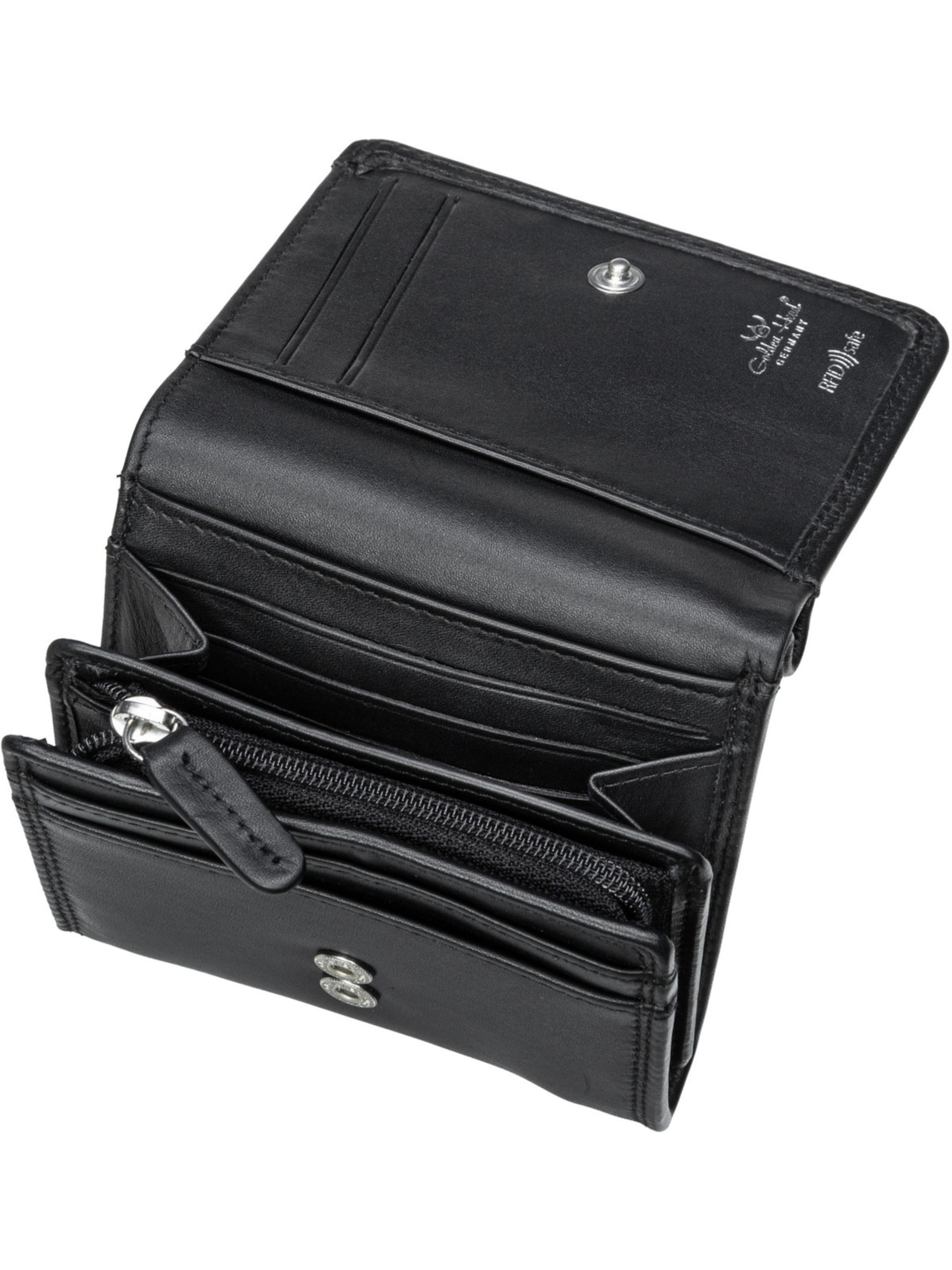 Portamonete 'Polo' di GOLDEN HEAD in nero