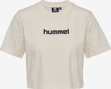 T-shirt 'Lgc Malu' Hummel en beige : devant