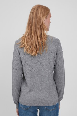 b.young Sweater 'BYNONINA DOT JUMPER' in Grey