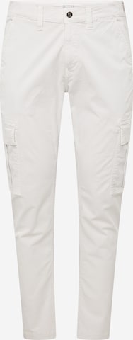 Regular Pantaloni cu buzunare 'LONTA CLASSIC' de la GUESS pe alb: față