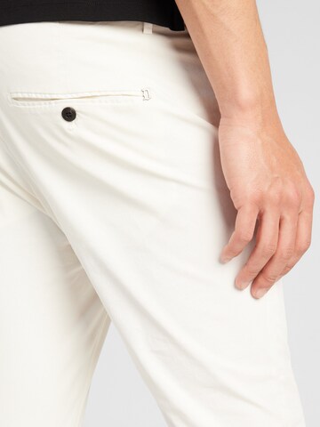 Dondup - Slimfit Calças chino em branco