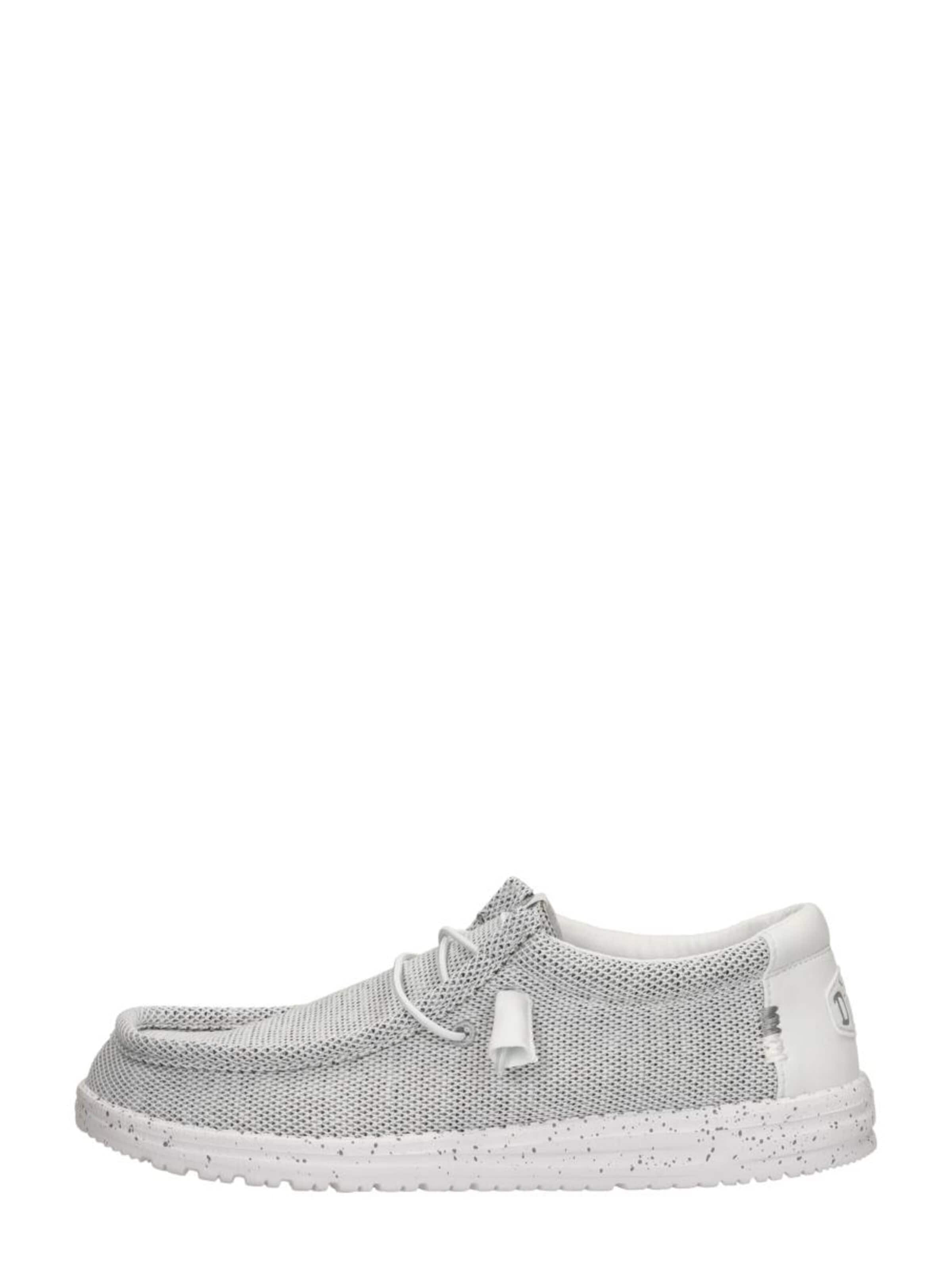 HEY DUDE Classic Flats 'Wally Sox' in Grey: front