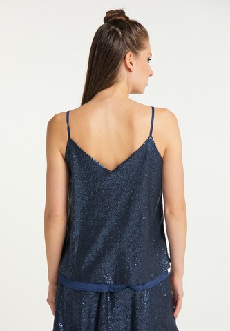 myMo at night Top in Blau