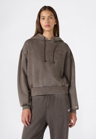 Champion Sweatshirt in Grün: Vorderseite