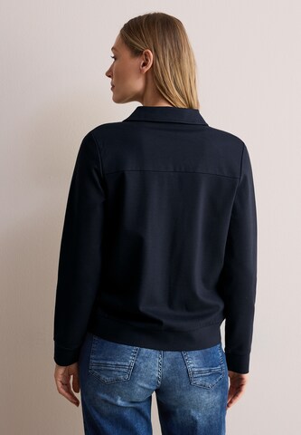 CECIL Zip-Up Hoodie in Blue