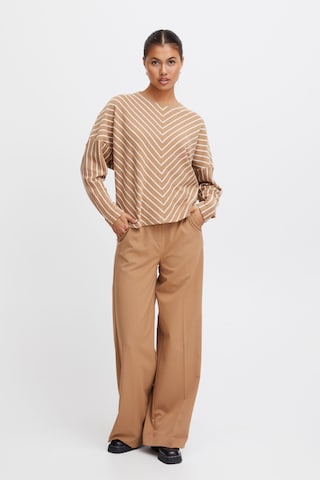 Sweat-shirt b.young en marron