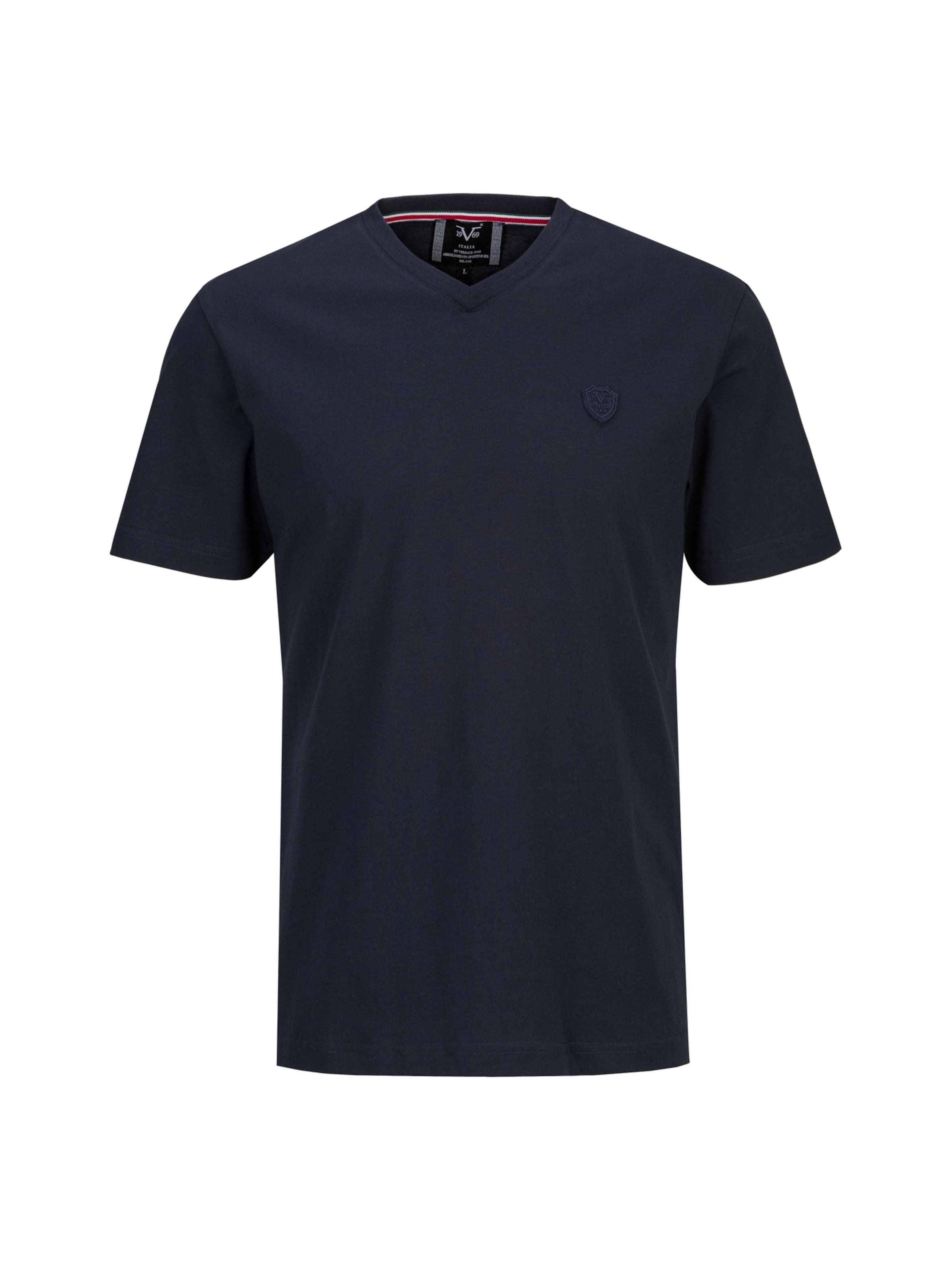 19V69 ITALIA Shirt 'Toni' in Blue: front