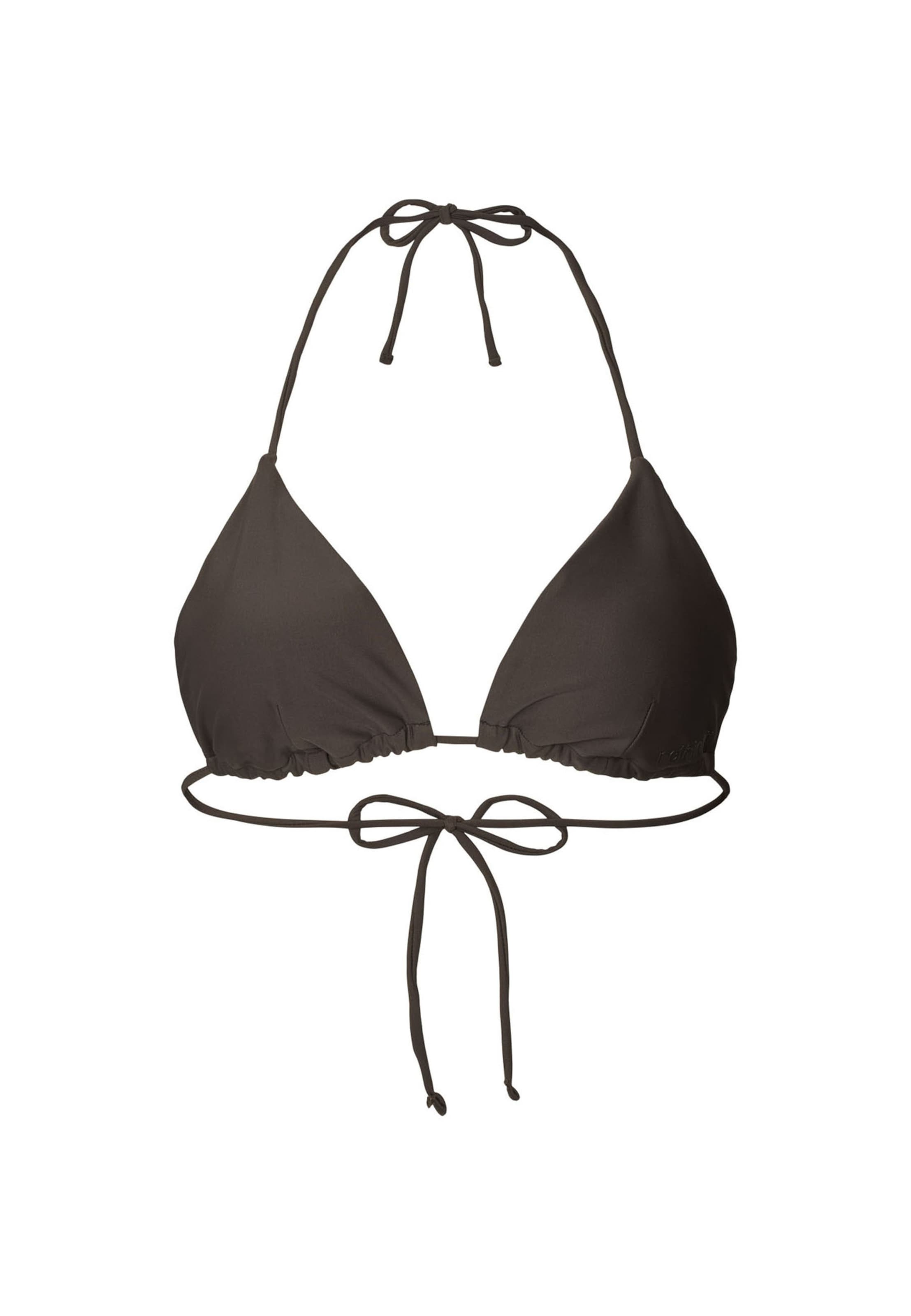 Triangle Hauts de bikini 'Bay' rethinkit studios en noir : devant