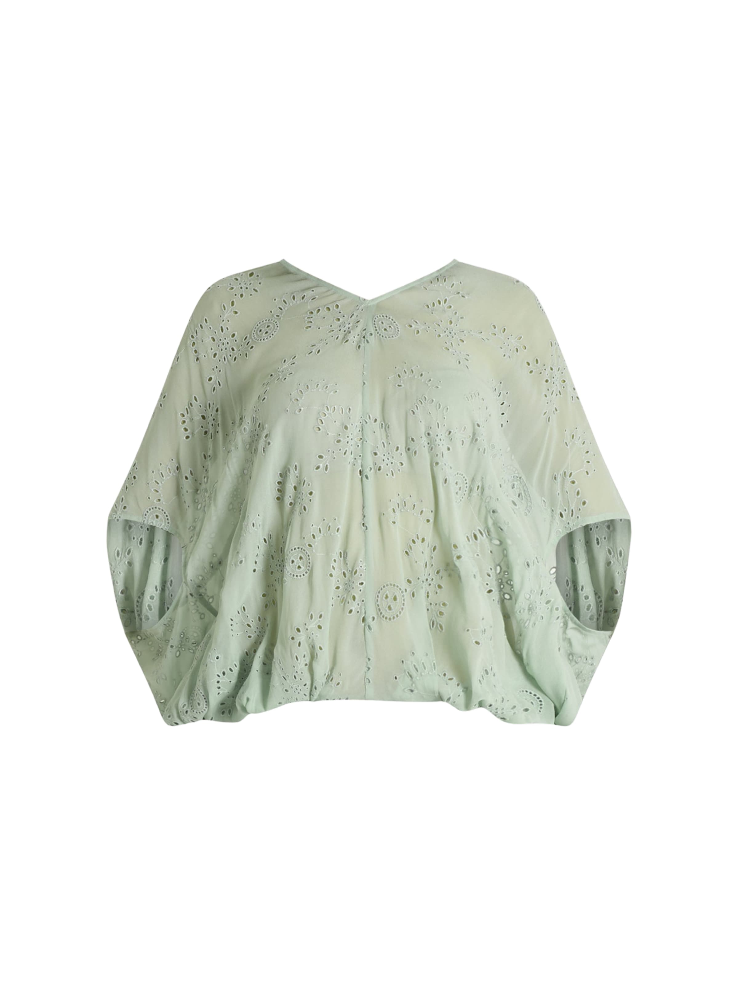 Semicouture Blouse 'Maddalena' in Green: front