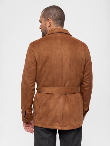 Veste mi-saison Antioch en marron