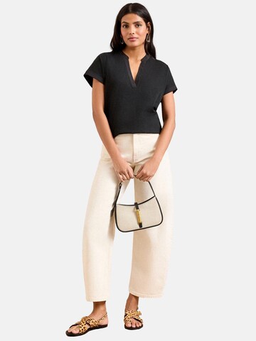 love & roses Shirt in Zwart: voorkant