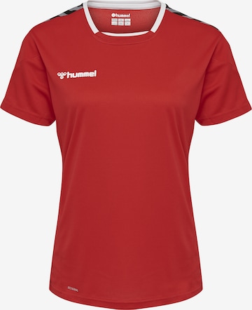 Hummel - Camisa funcionais 'AUTHENTIC' em vermelho: frente