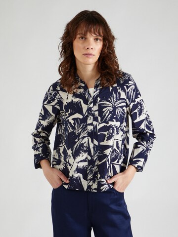 VERO MODA Blouse 'Josie' in Blauw: voorkant