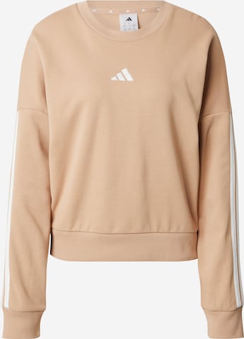 ADIDAS SPORTSWEARSportska sweater majica - bež boja: prednji dio