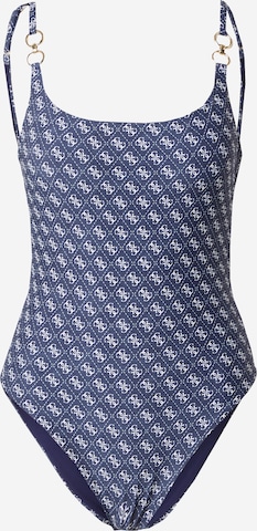 GUESS Badeanzug in Blau: Vorderseite