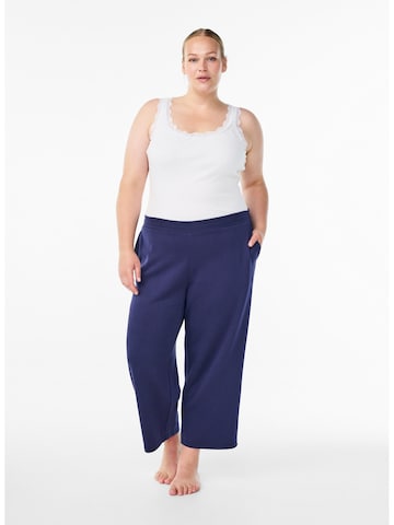 Zizzi Loosefit Nadrág 'MALISA' - kék