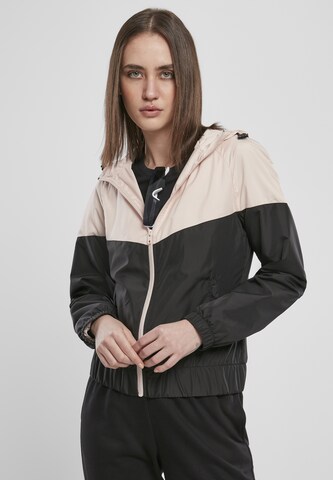 Urban Classics Windbreaker 'Arrow' in Beige: Vorderseite