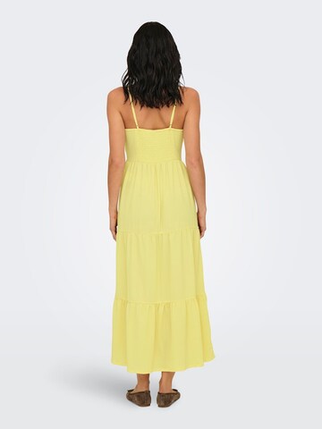 Robe d’été 'JDYONA' JDY en jaune