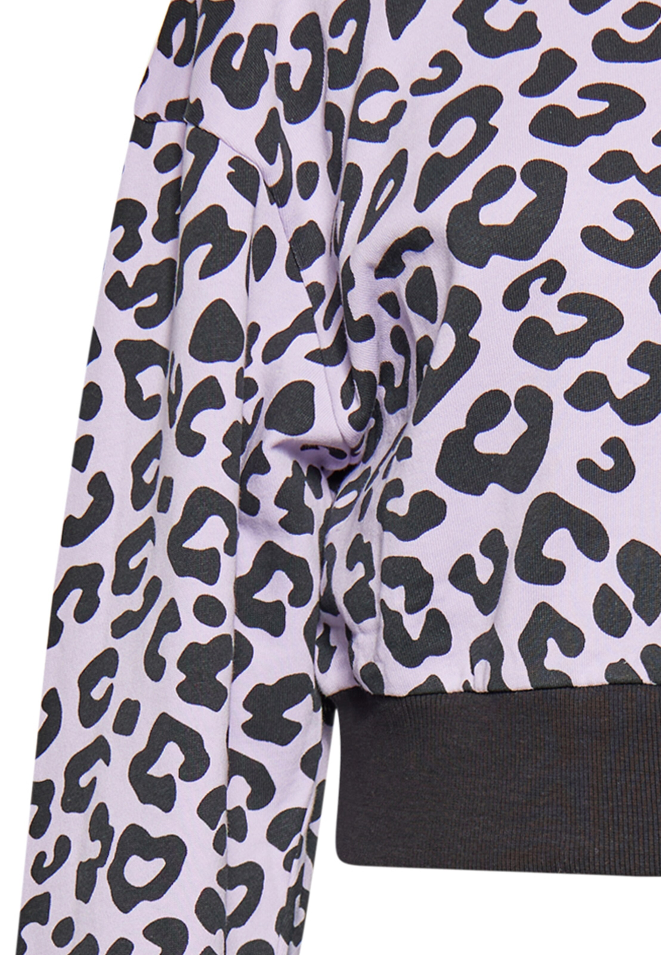 swirly Sweatshirt in Lila