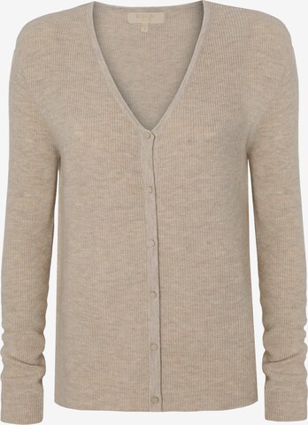 TATUUMKardigan 'ELLA' - bež boja: prednji dio